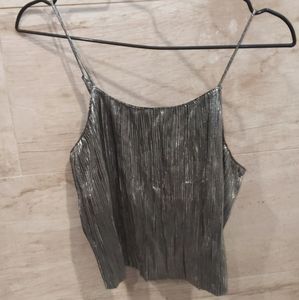 Sliver tank top